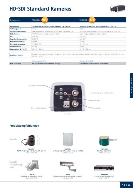 Video | Alarm | Mechatronik Katalog 2012 - ABUS Security-Center