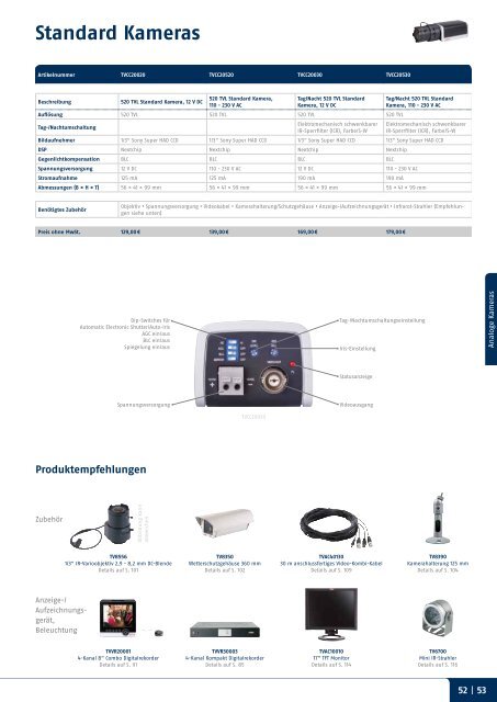 Video | Alarm | Mechatronik Katalog 2012 - ABUS Security-Center