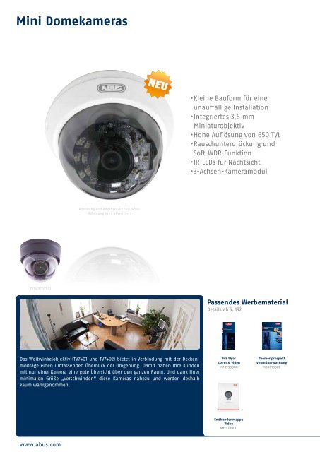 Video | Alarm | Mechatronik Katalog 2012 - ABUS Security-Center