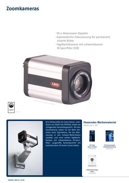 Video | Alarm | Mechatronik Katalog 2012 - ABUS Security-Center