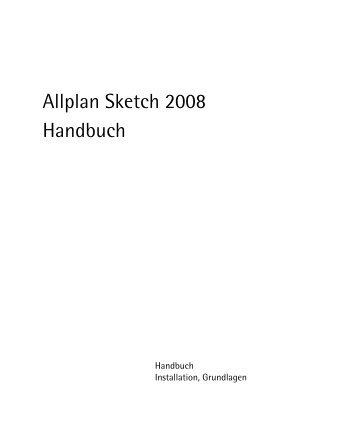 Allplan Sketch 2008 - Allplan Campus