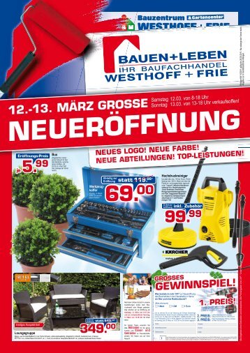 NEUE ABTEILUNGEN! TOP-LEISTUNGEN! - BAUEN+LEBEN