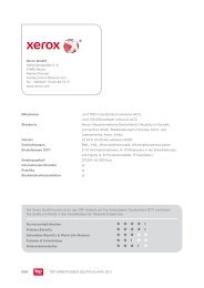 TOP ARBEITGEBER DEUTSCHLAND 2011 624 Xerox GmbH ...
