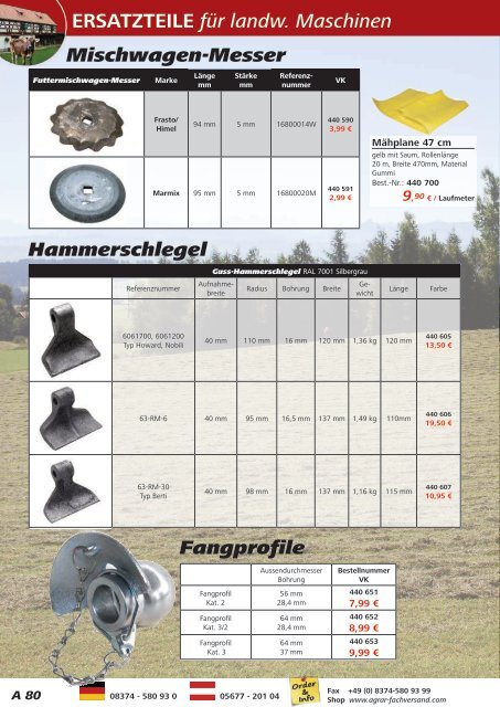 HOF UND STALL Fütterung