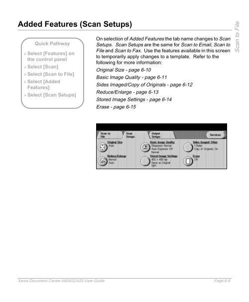 Xerox Document Centre 440/432/420 User Guide