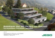 Terrassenhaus „Chilchmatt“ - Jego AG