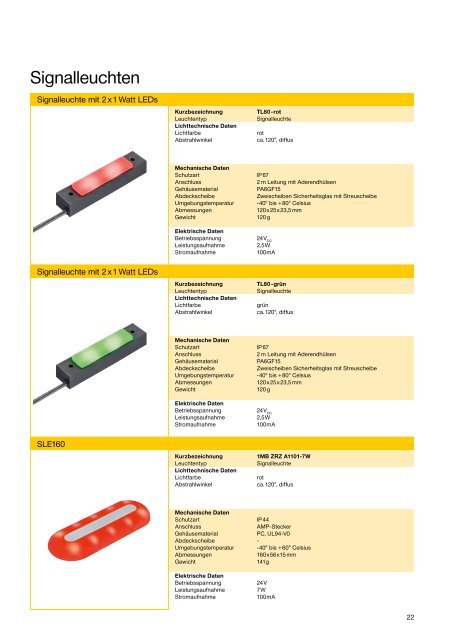 LED Leuchten [.PDF-Datei] - ESCHA TSL GmbH