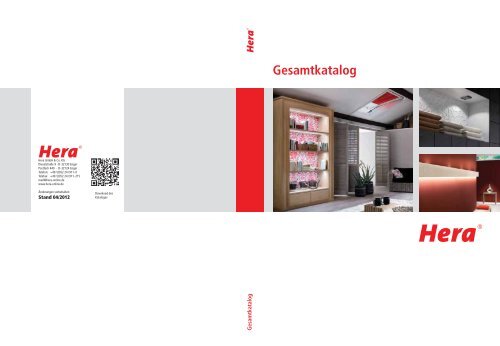 Gesamtkatalog 2012 - Hera