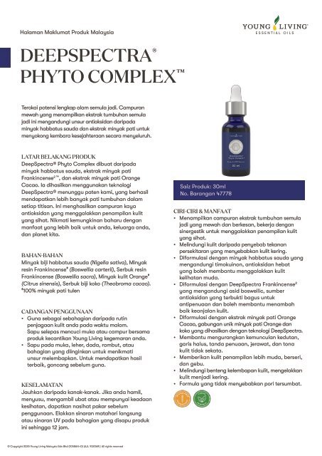 DeepSpectra Phyto Complex PIP