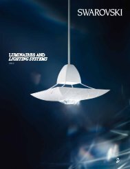 Luminaires anD Lighting SyStemS - Swarovski