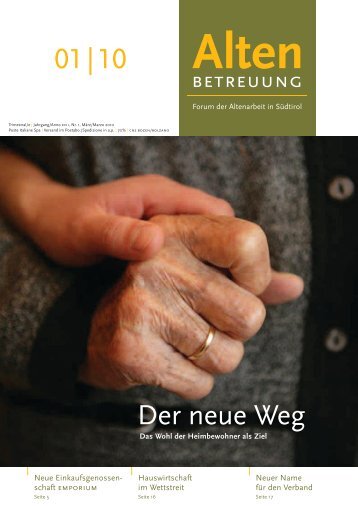 Alten - Verband der Seniorenwohnheime Südtirols