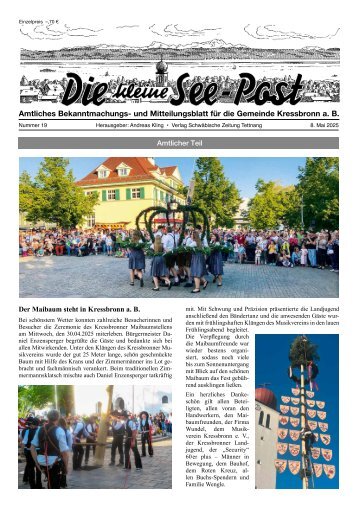 08.05.2025 Die kleine See-Post