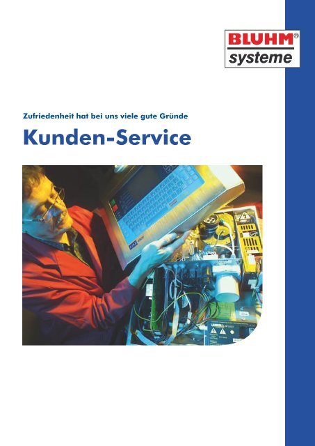 Kunden-Service - Bluhm Systeme GmbH