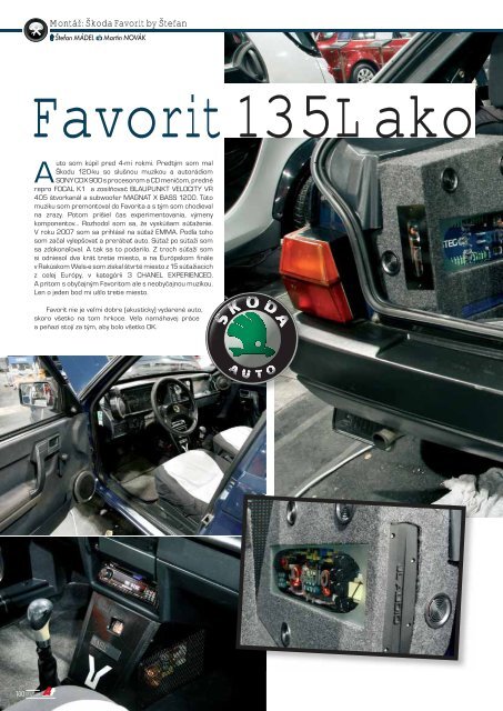 Montáž: Škoda Favorit by Štefan