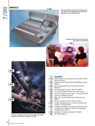 Inhalt 7/98 - Production Partner