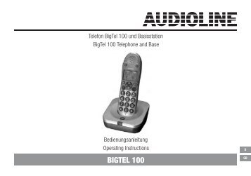 BIGTEL 100 - Audioline