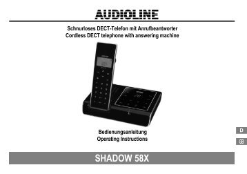 SHADOW 58X - Audioline