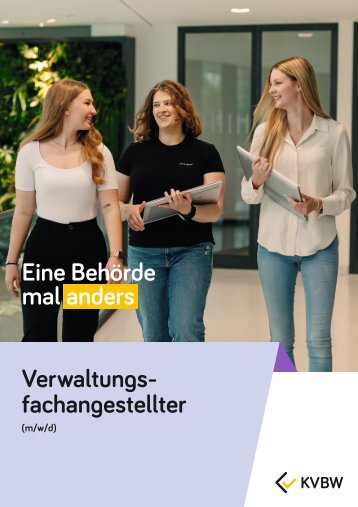 Flyer Ausbildung Verwaltungsfachangestellter (m/w/d)