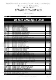 Update Catalogue 2008 - Showlight AG