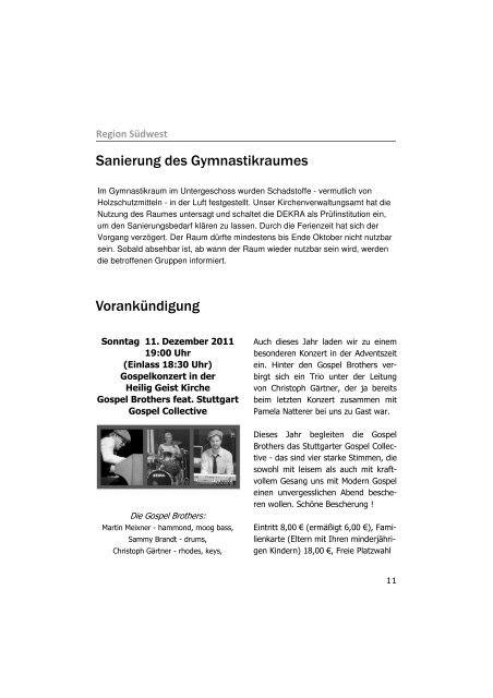 Ausgabe 3 - Sonnenhof-Gemeinde