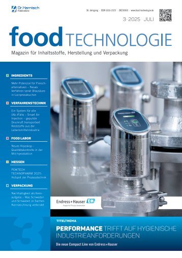 food TECHNOLOGIE 3/2025