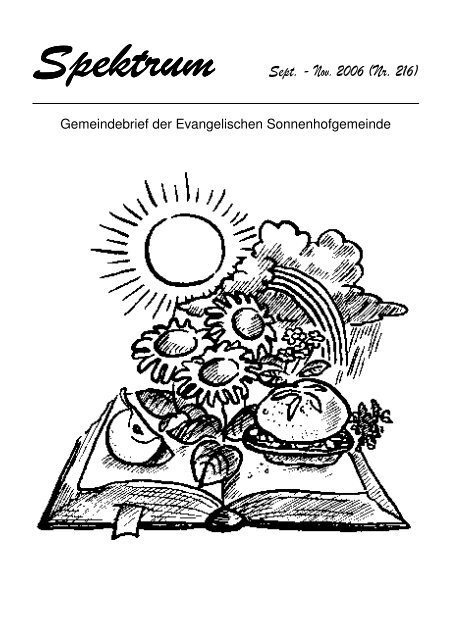 Spektrum - Sonnenhof-Gemeinde