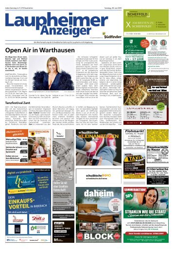 28.06.2025 Laupheimer Anzeiger
