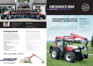 RÜCKFAHREINRICHTUNG · DREHSITZ KRANAUFBAU