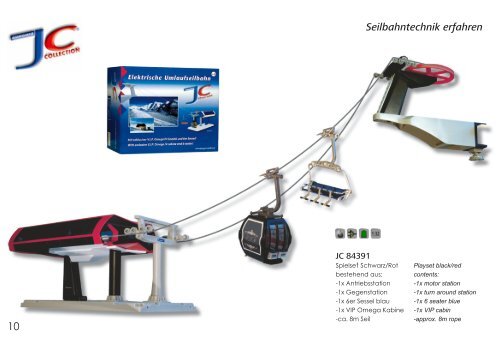 Jagerndorfer Seilbahn Katalog Wintercollection - HobbyPartner