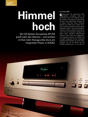 Komponenten - Accuphase