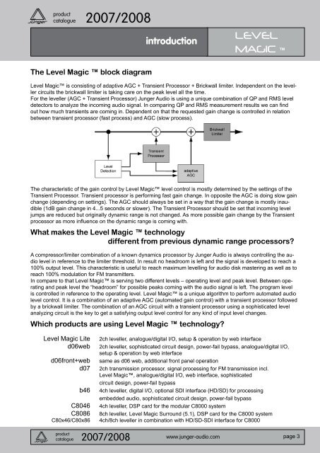 general product catalogue - Radikal