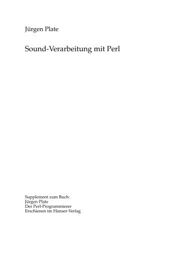Sound-Verarbeitung mit Perl - Netzmafia
