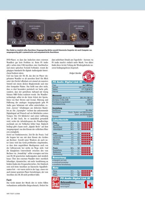 Teile und herrsche - HiFi2die4