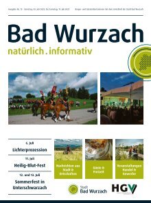 05.07.2025 Bürger- und Gästeinformation Bad Wurzach