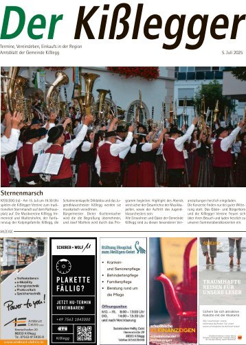 05.07.2025 Der Kißlegger