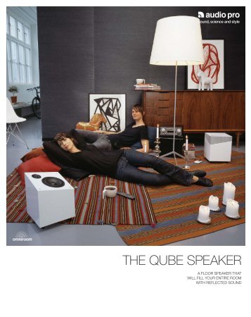 THE QUBE SPEAKER - Audio Pro