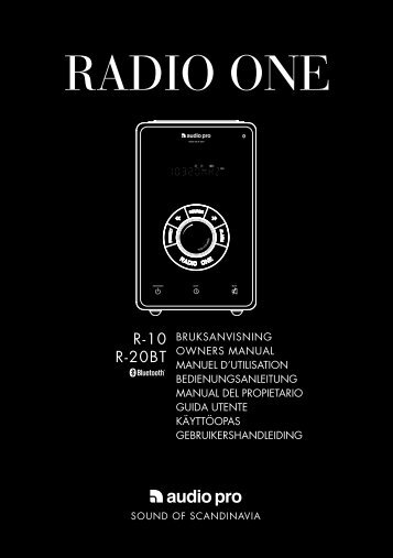 RADIO ONE - Audio Pro