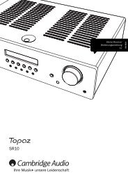 Cambridge Audio Topaz SR10