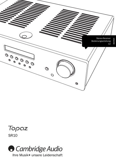 Cambridge Audio Topaz SR10