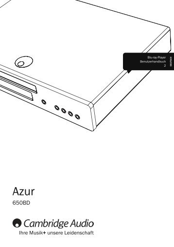 Cambride Azur 650BD - Cambridge Audio