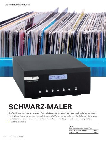 schwarz-maler - REICHMANN AudioSysteme