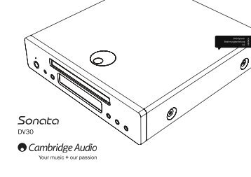 Cambridge Audio Sonata DV30