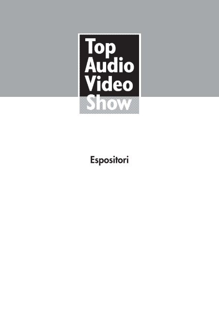 L'angolo di Riferimento. - Top Audio Video Show