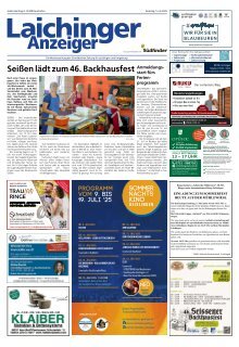 05.07.2025 Laichinger Anzeiger