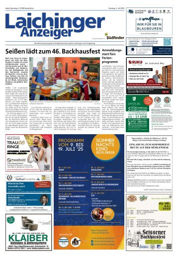 05.07.2025 Laichinger Anzeiger