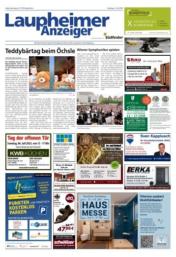 05.07.2025 Laupheimer Anzeiger