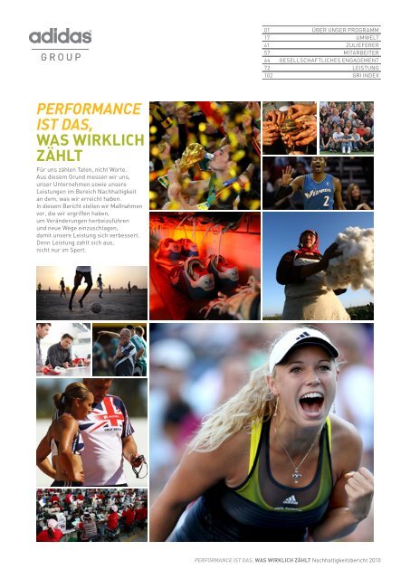 Performance Ist Das Was Wirklich Zahlt Adidas Group
