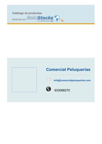 Comercial Peluquerias