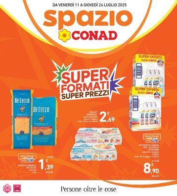 Volantino SUPER FORMATI SUPER PREZZI SPAZIO LAZIO