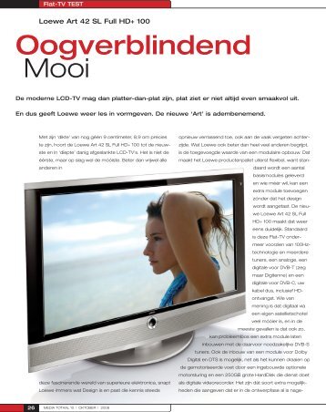 Flat-TV Test -> Loewe Art 42 SL Full HD+ 100